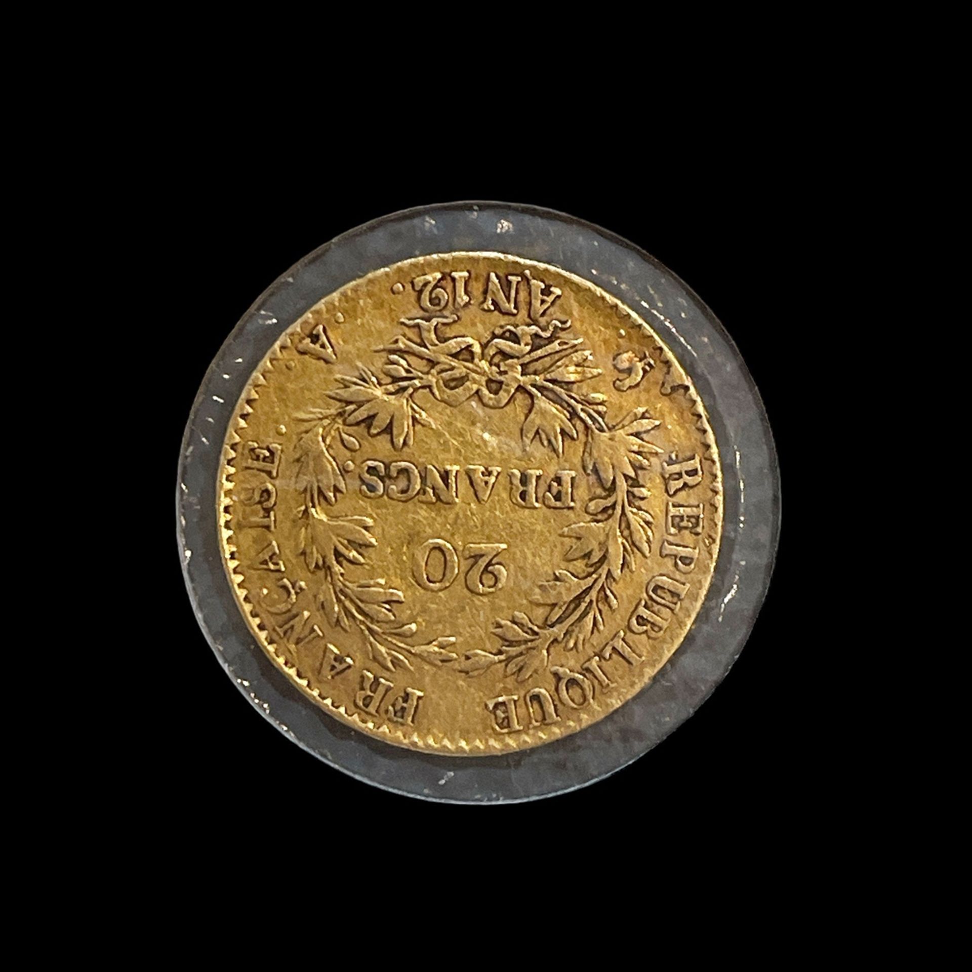 Goldmünze Napoleon I - Bild 2 aus 2