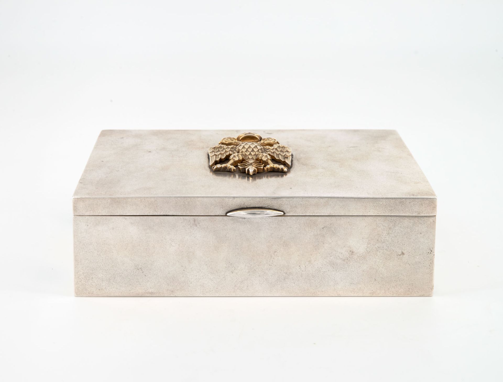 A Fine Silver and Parcel Gilt Jewelry Box, Russia, Moscow, 1896-1908 - Image 3 of 5