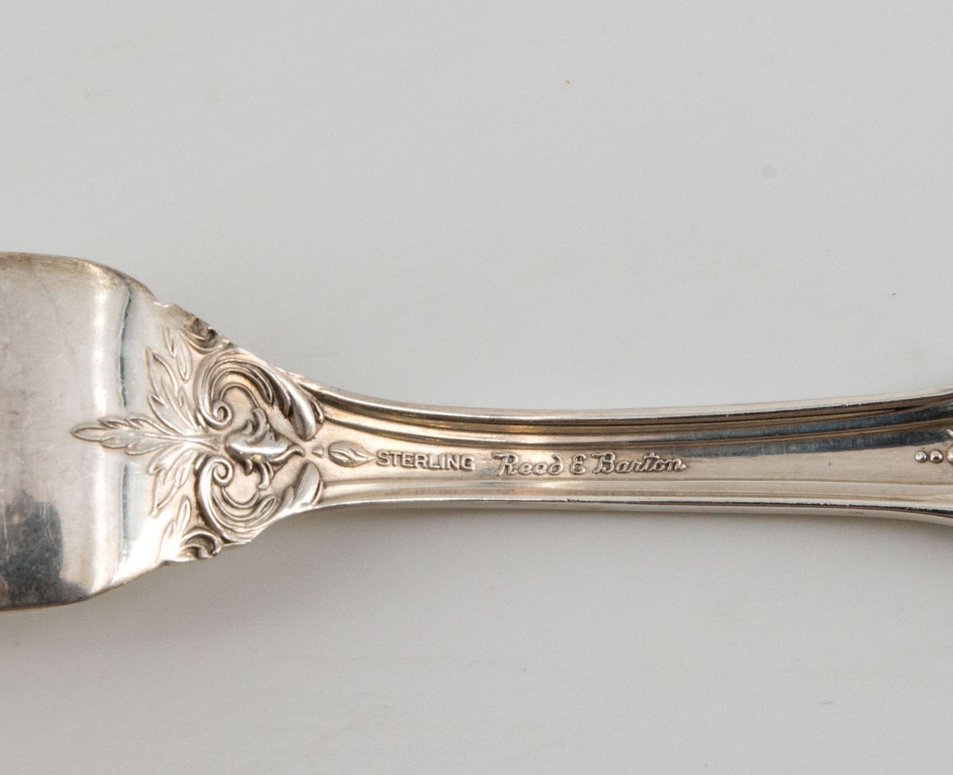 A Fine Sterling Silver Flatware for 12 by Reed&Barton, USA - Image 2 of 2