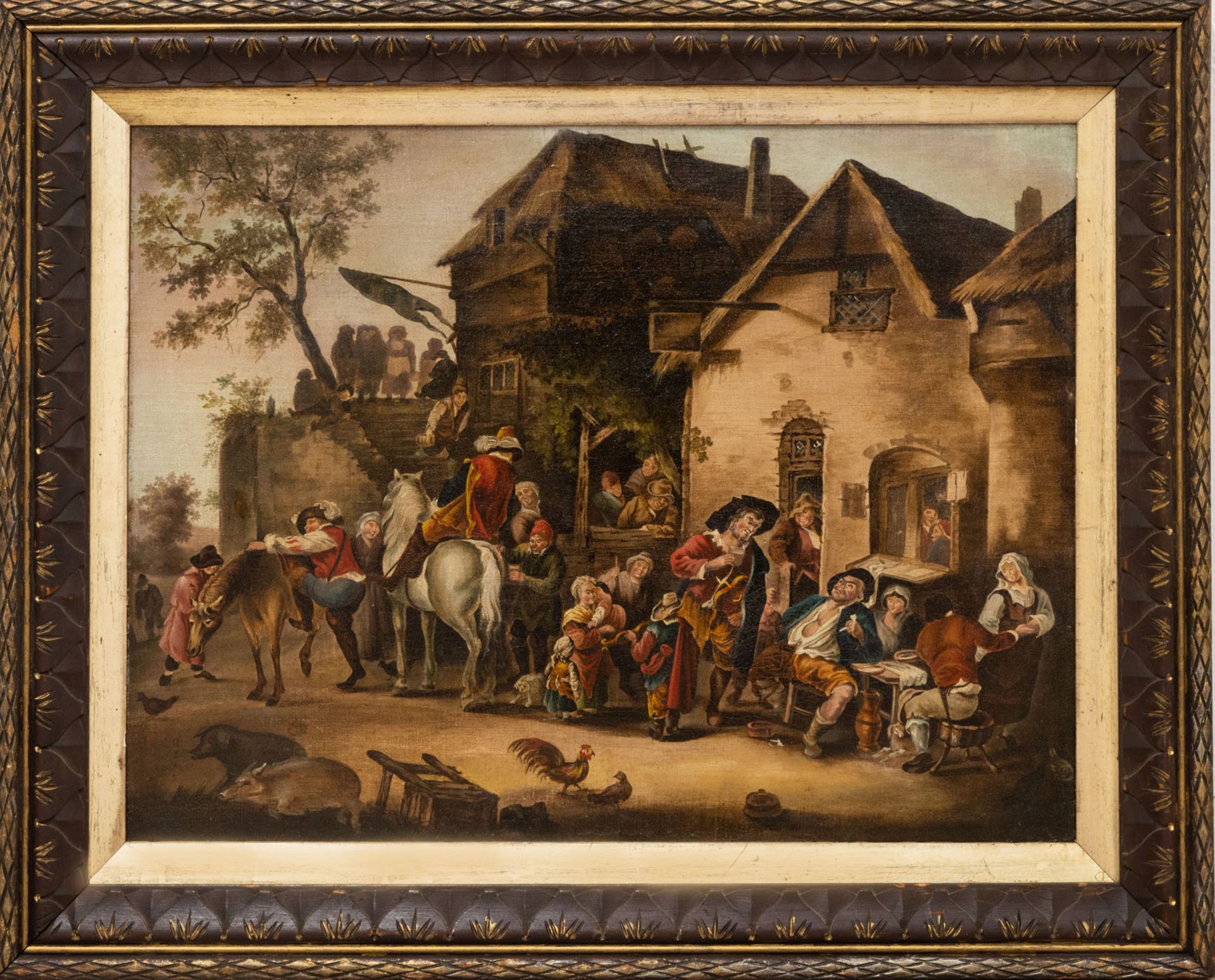 Giovanni Michele Granieri (1708 - 1778), Country Tavern - Image 2 of 3