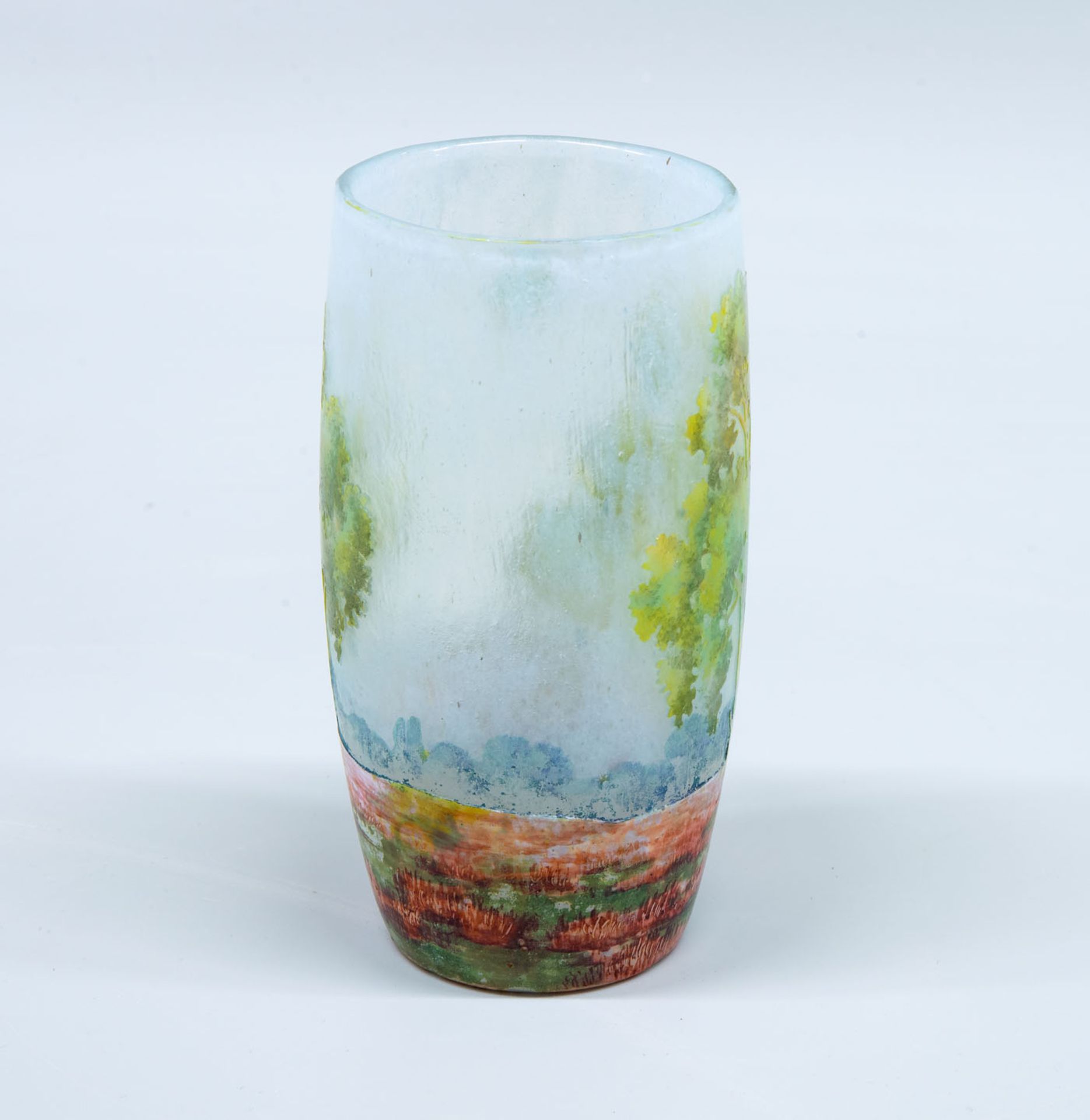 A Small Daum Nancy Cameo Art Glass Vase, France, 1900-1914 - Image 3 of 3