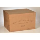 Chateau Cheval Blanc 2009 St Emilion GCCA 6 bts OWC In Bond