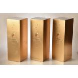 Champagne Taittinger Comtes de Champagne 2006 3 bts Individual Coffrets