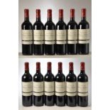 Chateau Bellevue 2005 St Emilion GC 12 bts OWC In Bond