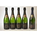 Champagne Pol Roger Brut Vintage 2002 4 bts Champagne Pol Roger Cuvee Sir Winston Churchill 1996 1 b