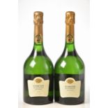 Champagne Taittinger Comtes de Champagne 1998 and 1999 2 bts