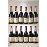 Chateauneuf du Pape Chateau de Beaucastel Oenotheque Case 1995 - 2009 12 bts OWC In Bond