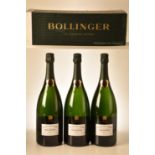 Champagne Bollinger La Grande Annee 2002 3 Mags OCC In Bond