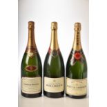 Champagne Magnums with significant age 3 Mags