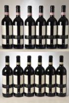 Brunello di Montalcino Rennina 2007 and 2006 Angelo Gaja 2x 6 bts OWC