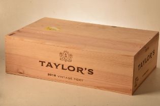 Taylors Vintage Port 2018 3 Mags OWC In Bond