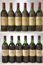 Chateau La Tour Carnet 1983 Haut Medoc 6 bts Chateau Des tonelles 1985 Fronsac 6 bts Abover 12 bts