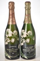Champagne Perrier-Jouet Belle Epoque Brut Vintage 1985 and 1988 2 bts