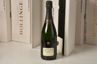 Champagne Bollinger la Grand Annee OCC 1999 6 bts