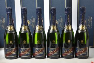 Champagne Pol Roger Winston Churchill 2002 6 bts OCC IN BOND