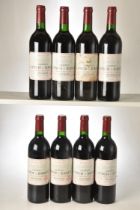 Chateau Lynch Bages 1990 Pauillac 8 bts open OWC