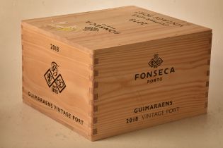 Fonseca Guimaerens Vintage Port 2018 6 bts OWC In Bond