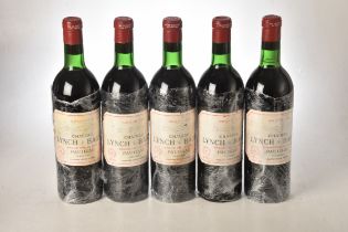 Chateau Lynch Bages 1970 Pauillac 5 bts