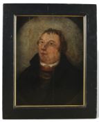 Unidentifizierter Künstler, Ölgemälde Portrait Martin Luther, unbekannt
