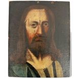 Unidentifizierter Künstler, Ölgemälde, Portrait Jesus Christus, unbekannt