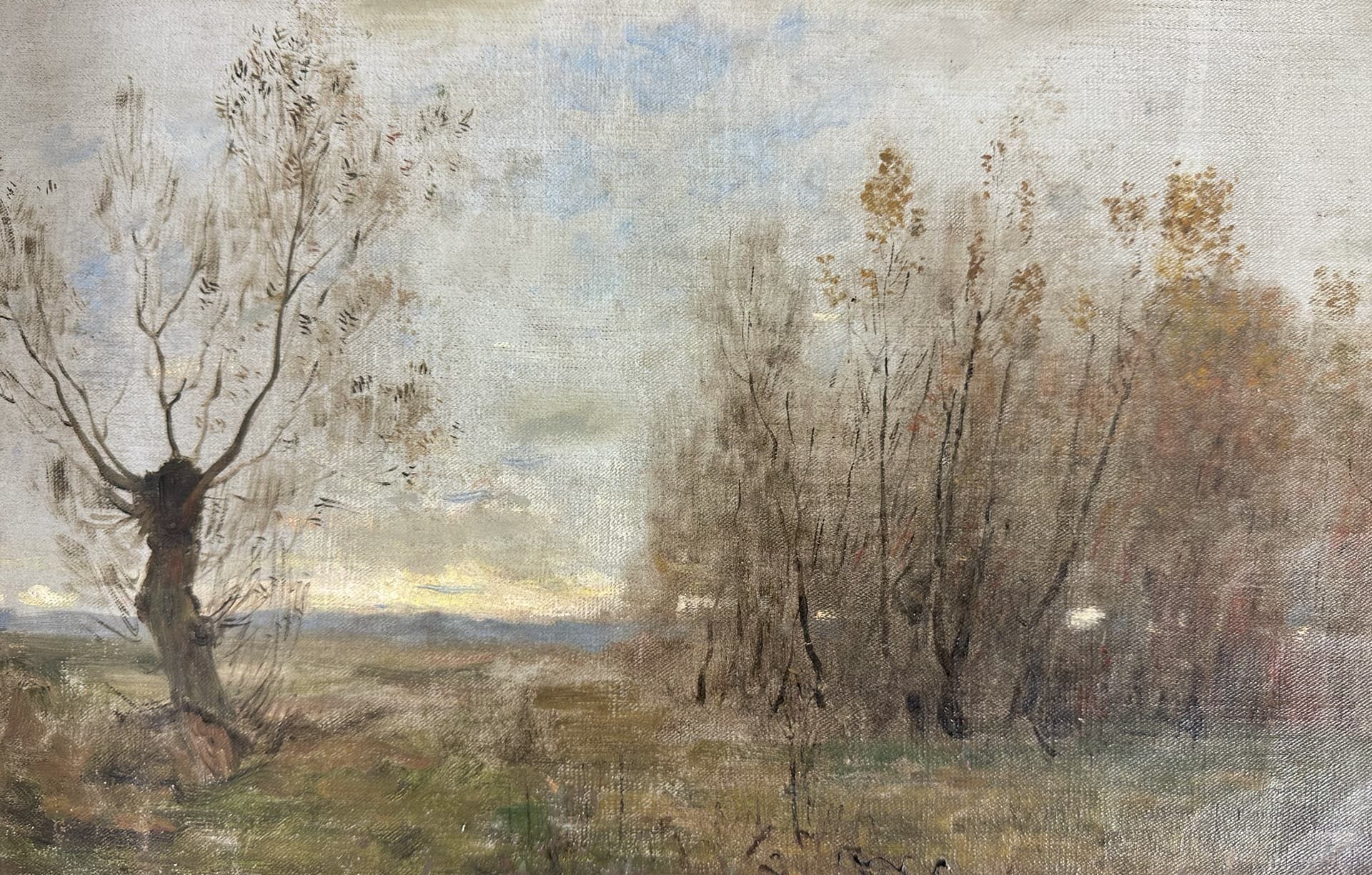 Valentiny, Janos Johann (1842-1902) Zuschreibung, Ölgemälde Landschaft - Bild 5 aus 8
