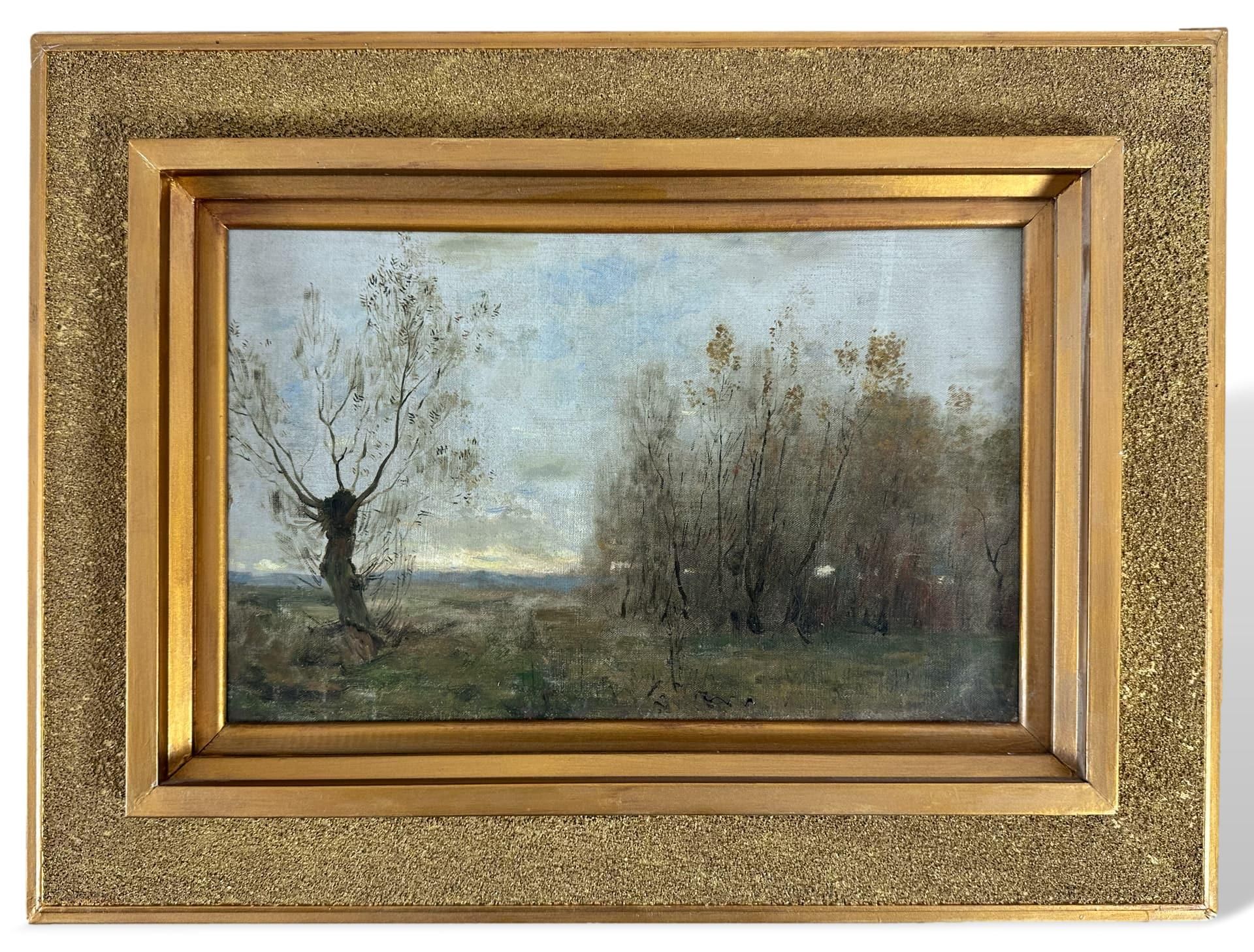 Valentiny, Janos Johann (1842-1902) Zuschreibung, Ölgemälde Landschaft
