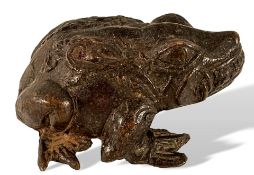 Asikatika Bronze Frosch oder Kröte