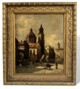 Siegen, August von (1850-1910), Ölgemälde Stadtansicht Florenz