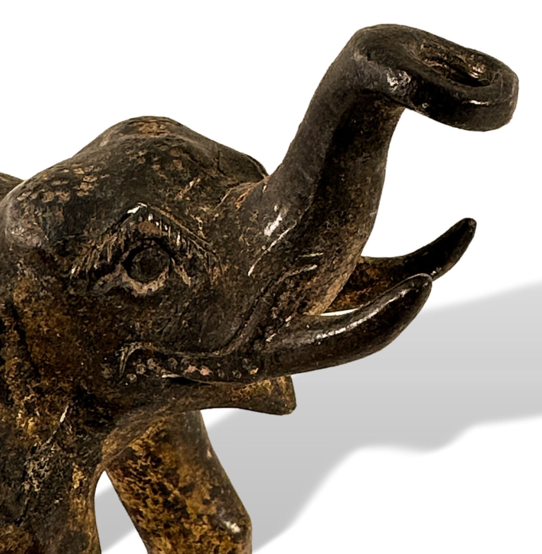 Asiatika Bronze Elefant wohl Nord Thailand Burma - Image 6 of 7
