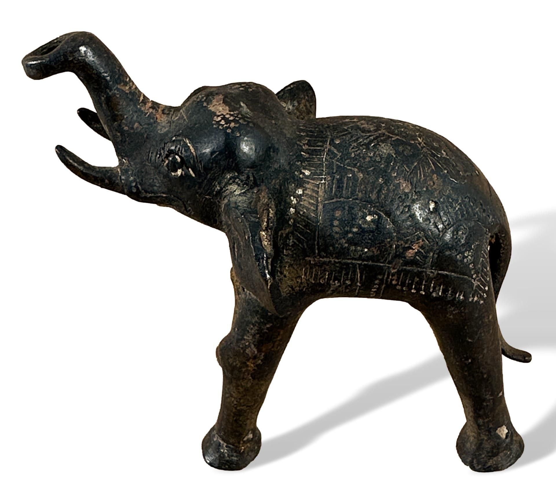 Asiatika Bronze Elefant wohl Nord Thailand Burma - Image 2 of 7