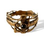 Lutherring Ring Katharina von Bora, Gold, Inschrift Heinrich King 1889, mind. 14 Karat