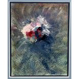 Unidentifizierter Künstler, Mischtechnik abstrakt, unbekannt