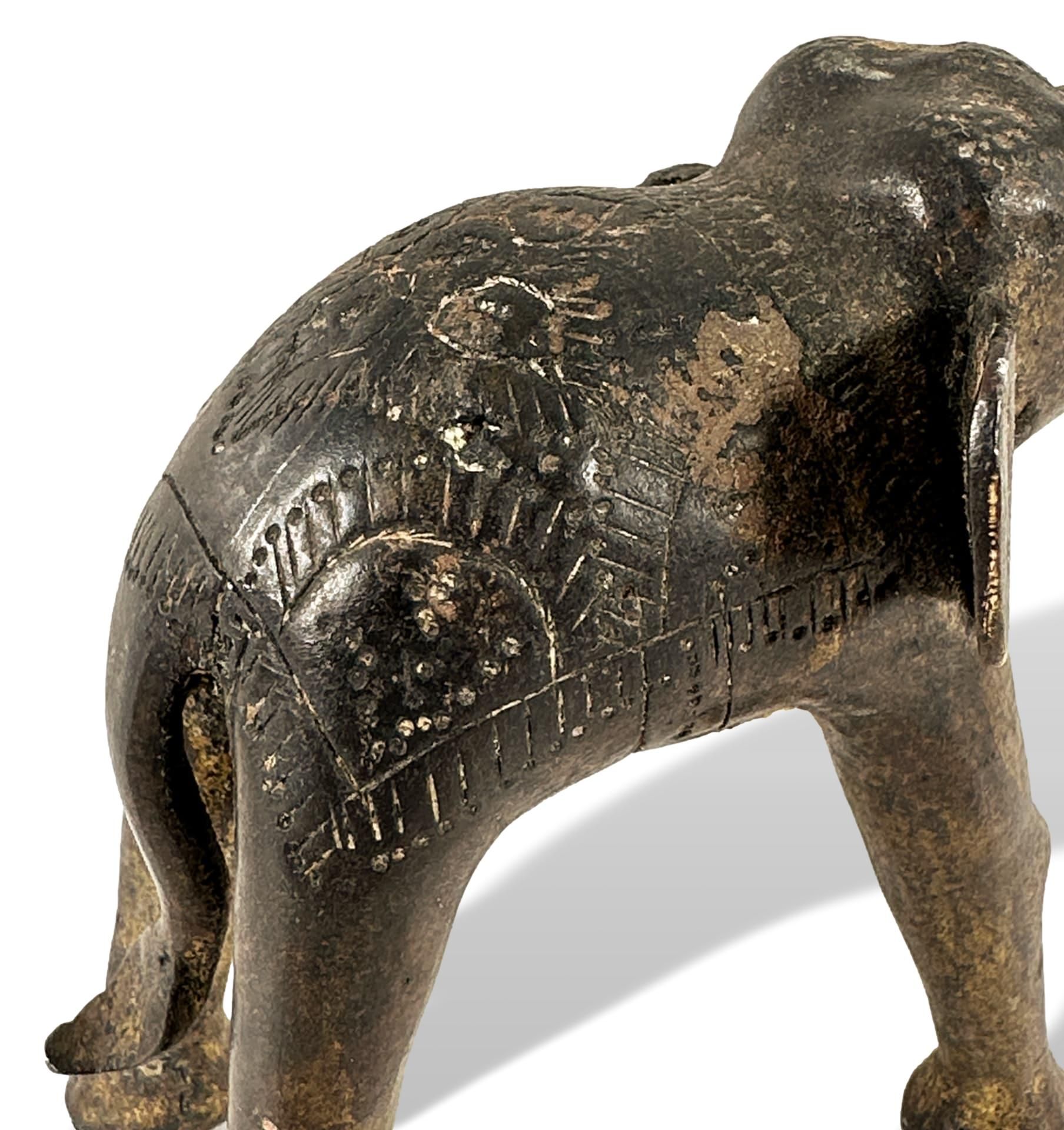 Asiatika Bronze Elefant wohl Nord Thailand Burma - Image 4 of 7