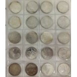 Konvolut Münzen 27x 10DM Gedenkmünzen + 34x 5DM Gedenkmünzen + weitere Münzen