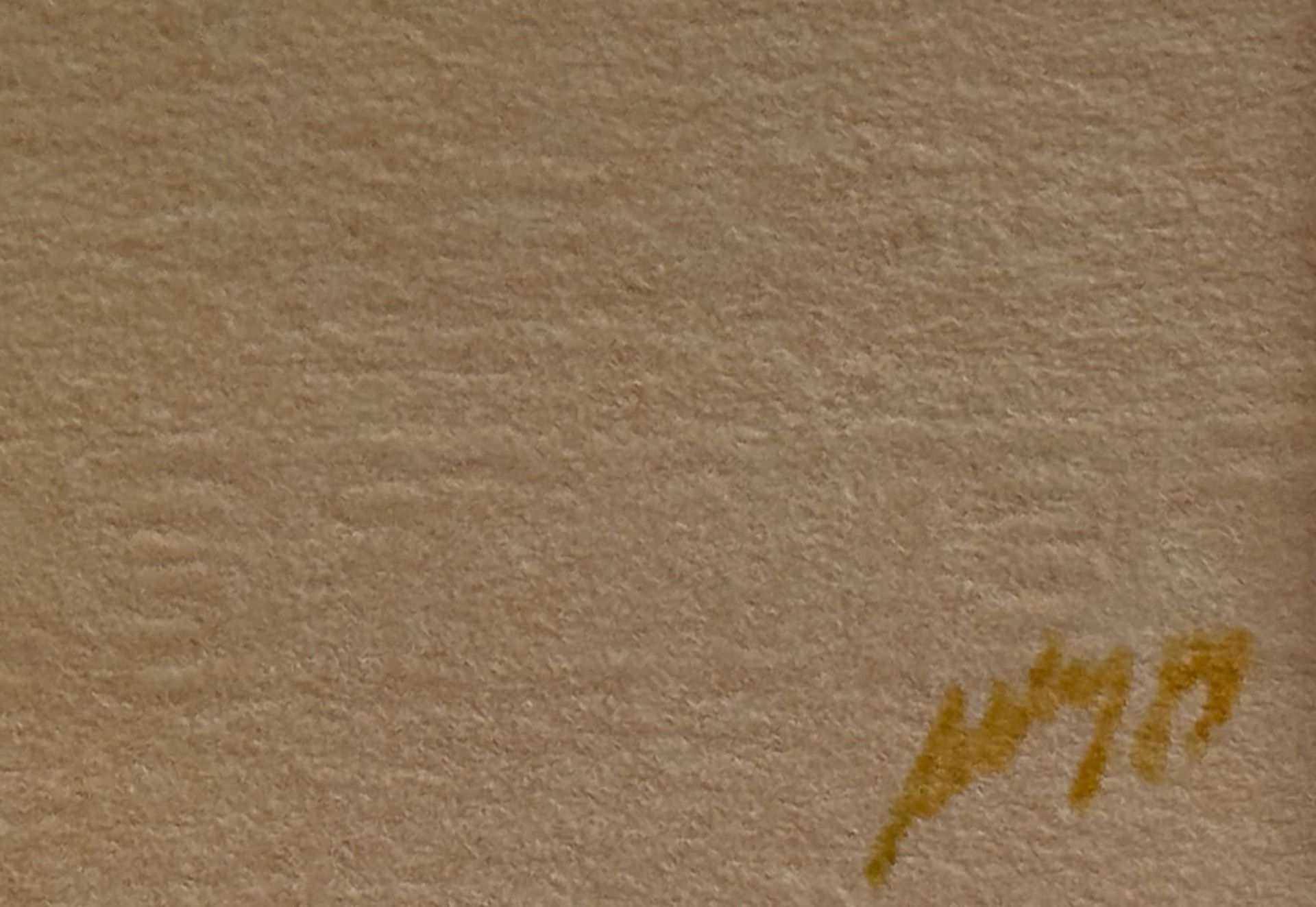 Unleserlich signiert, Paar Aquarelle, Landschaften - Bild 9 aus 15