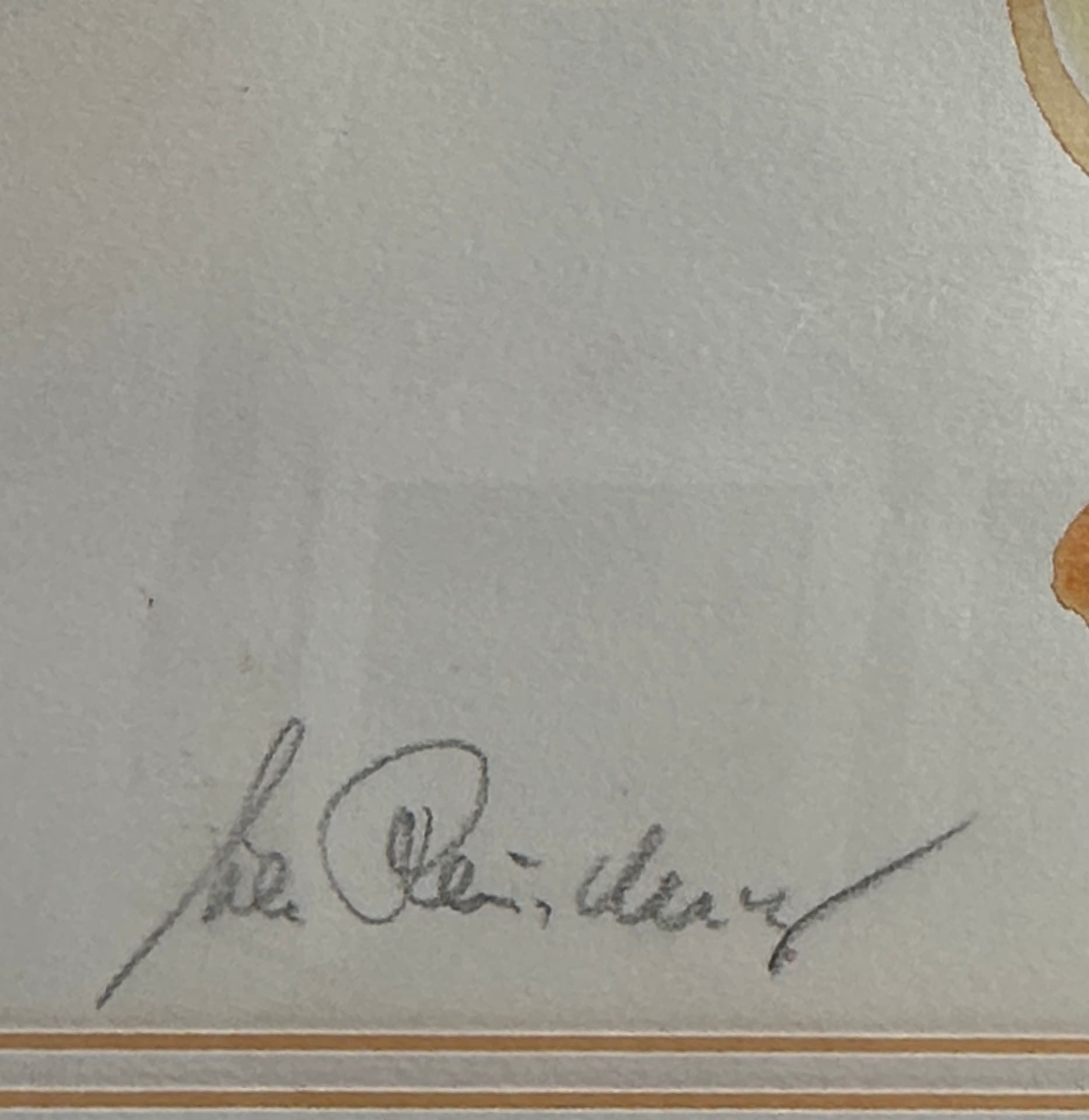 Rauschning, Erika (1923-2015), Aquarell zwei Harlekins - Bild 10 aus 11