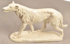 PORZELLAN - TIERFIGUR WINDHUND