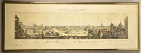 KUNSTDRUCK PANORAMA VON BERLIN