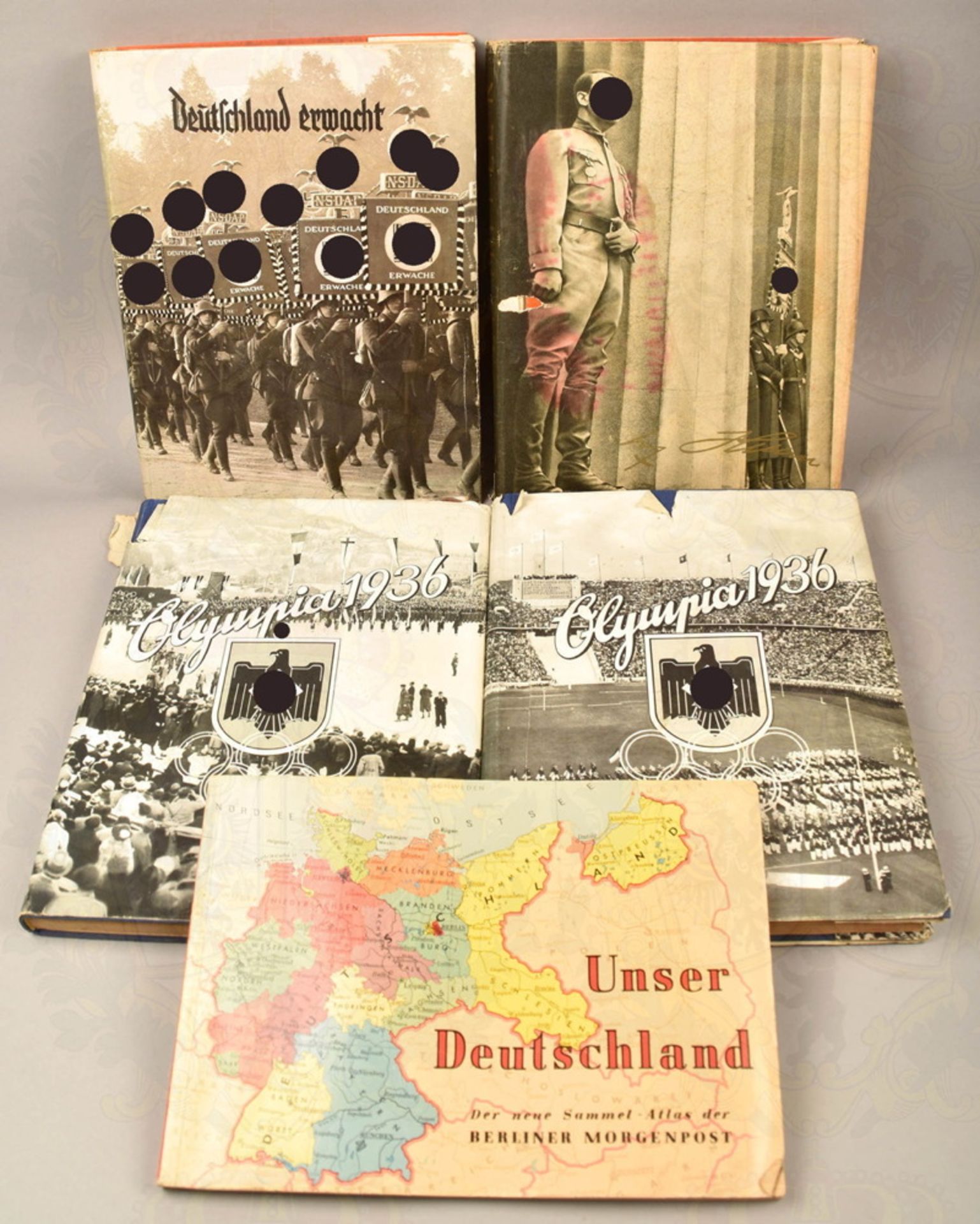 5 Alben Drittes Reich, Olympia 1936 und Deutschland