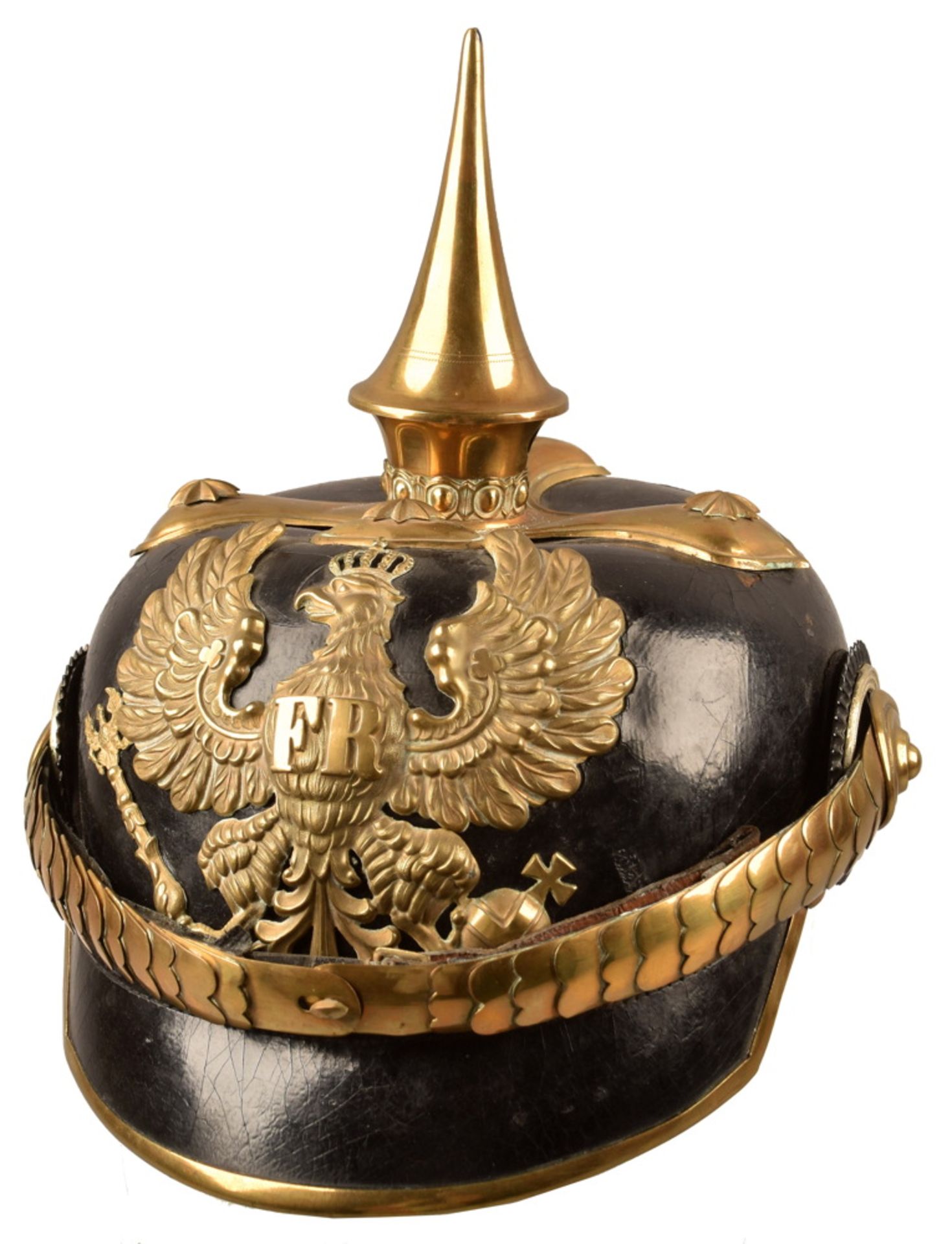 Pickelhaube für Militärbeamte im Offiziersrang