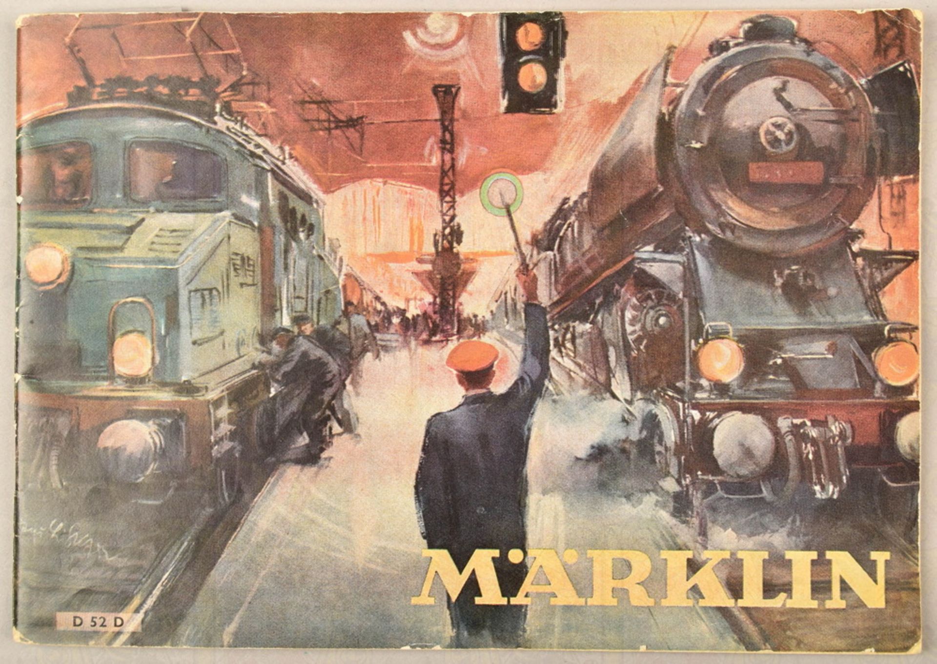 Märklin Modelleisenbahn-Katalog 1952