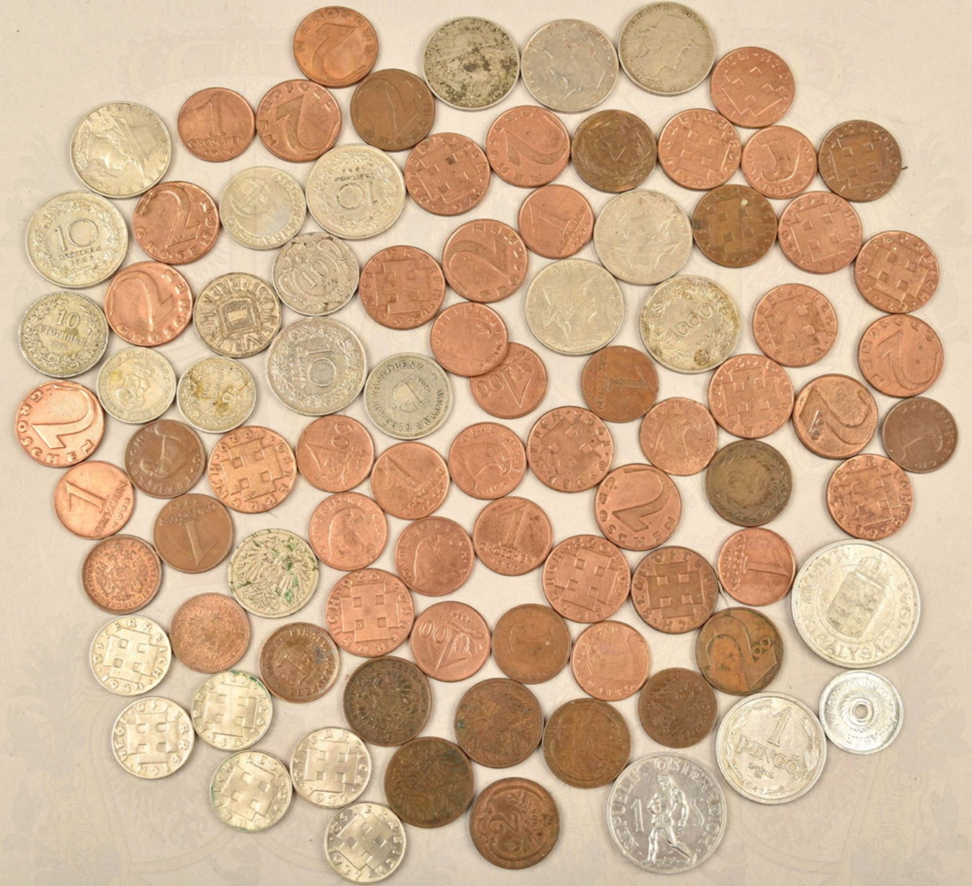 85 Kleinmünzen Österreich