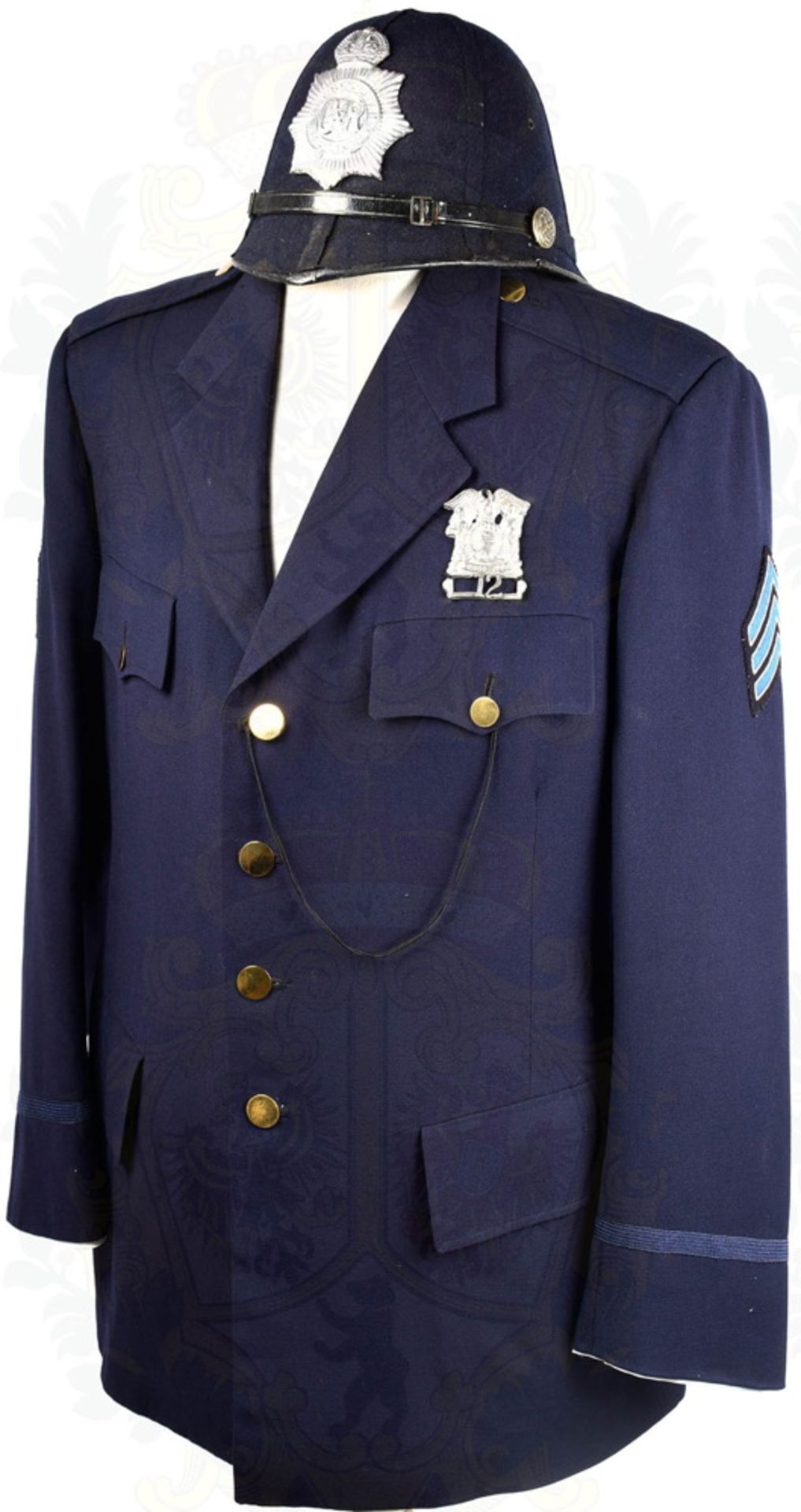 Uniform Polizeisergeant Grossbritannien