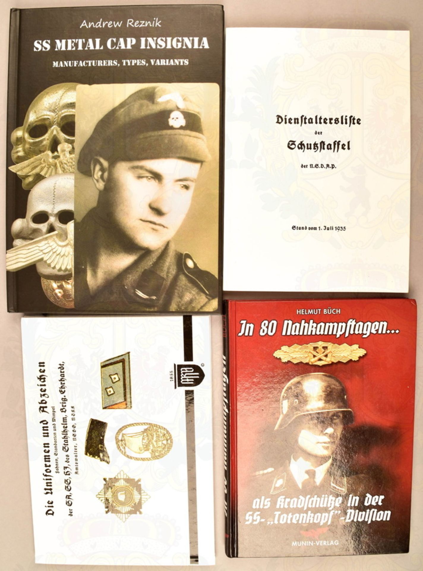 4 books Waffen-SS and General SS - Image 2 of 3