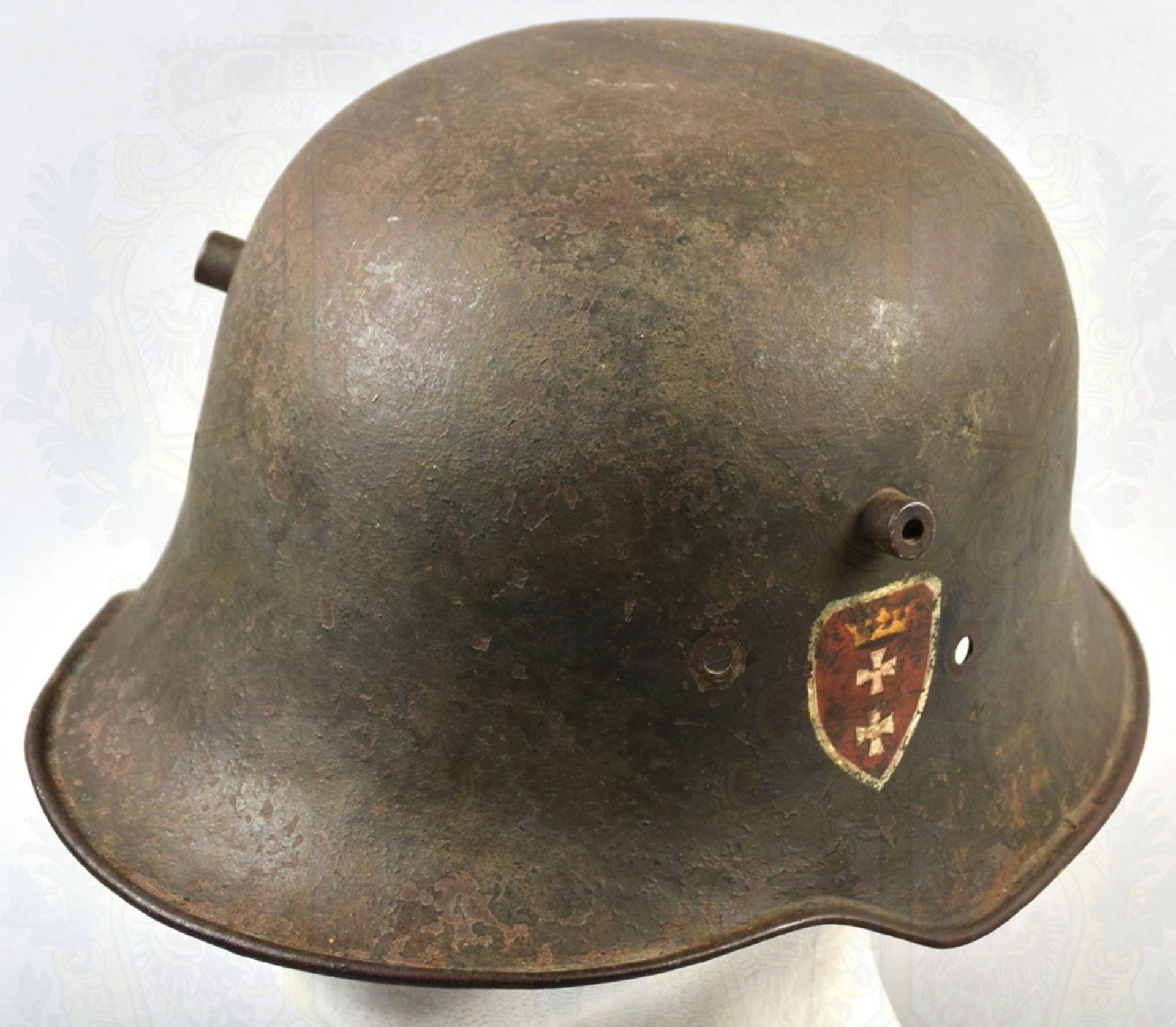 Steel helmet pattern 1918 SS-Heimwehr Danzig