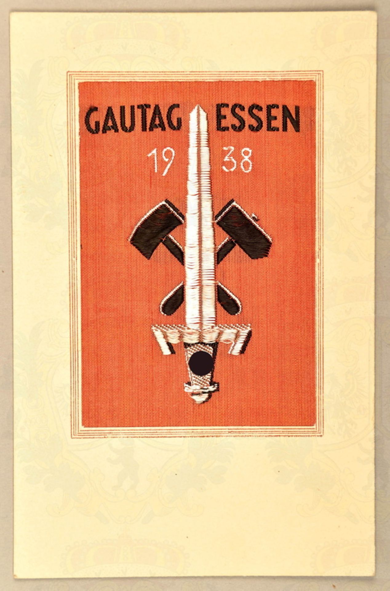 Propagandakarte Gautag Essen 1938