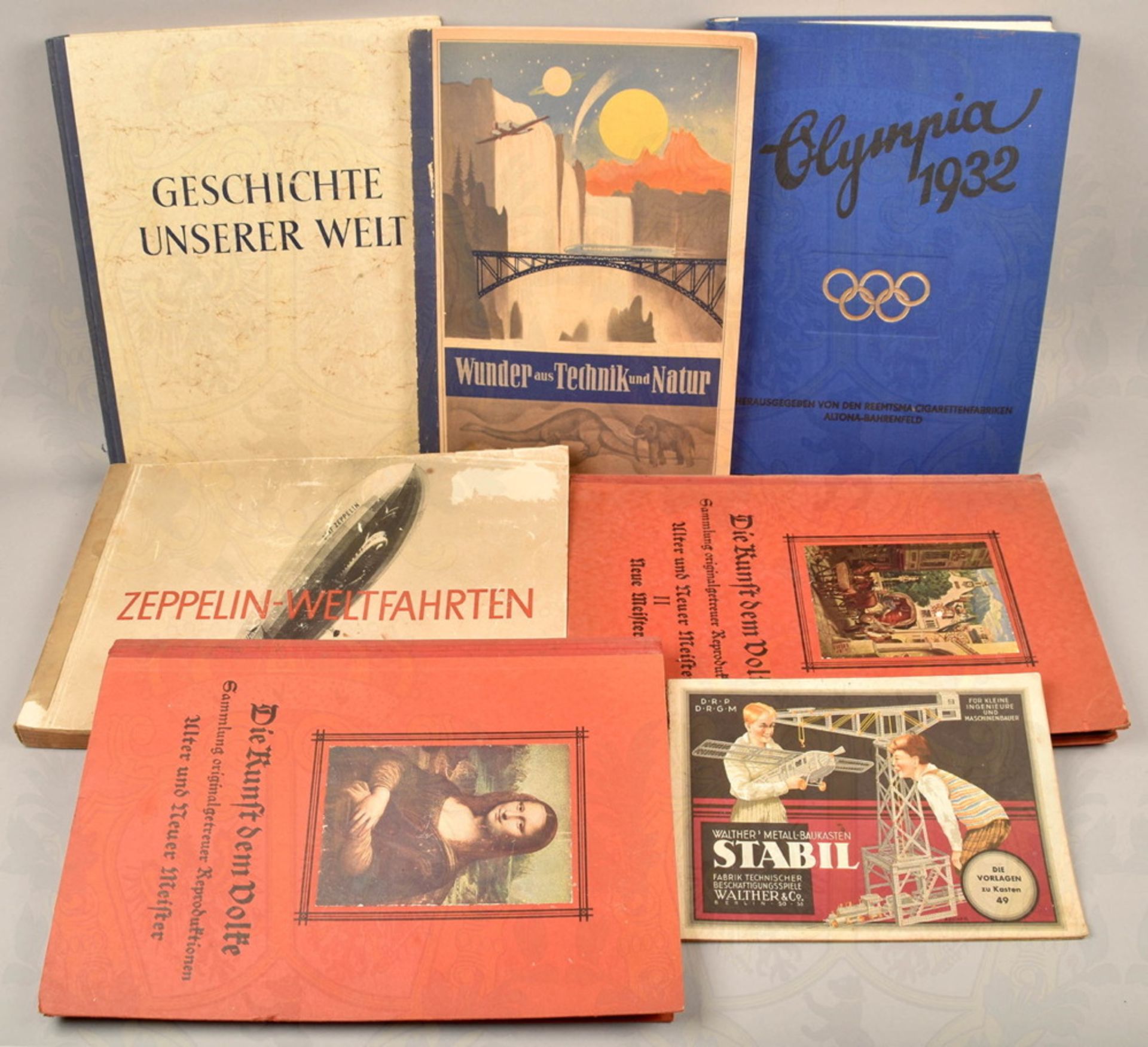 6 complete scrapbooks 1932-1953