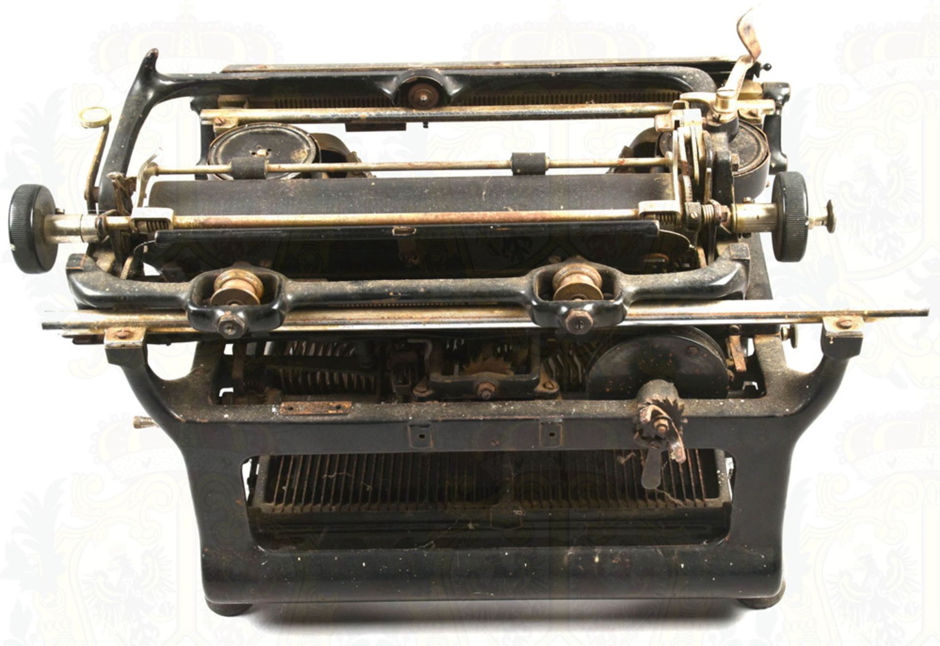 Waffen-SS office typewriter Ideal with runes key - Image 5 of 5