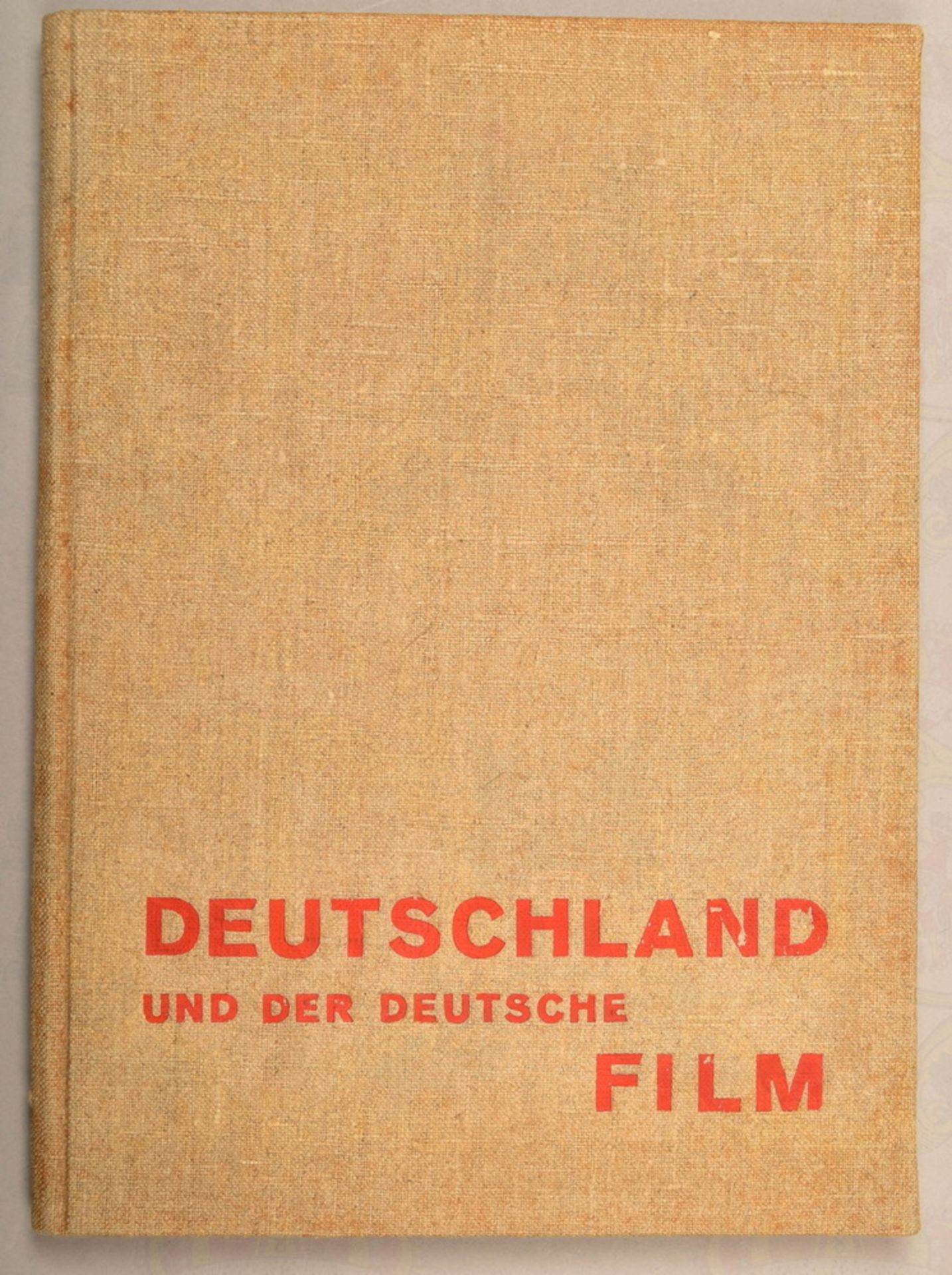 Photo book Germany and the German film 1935