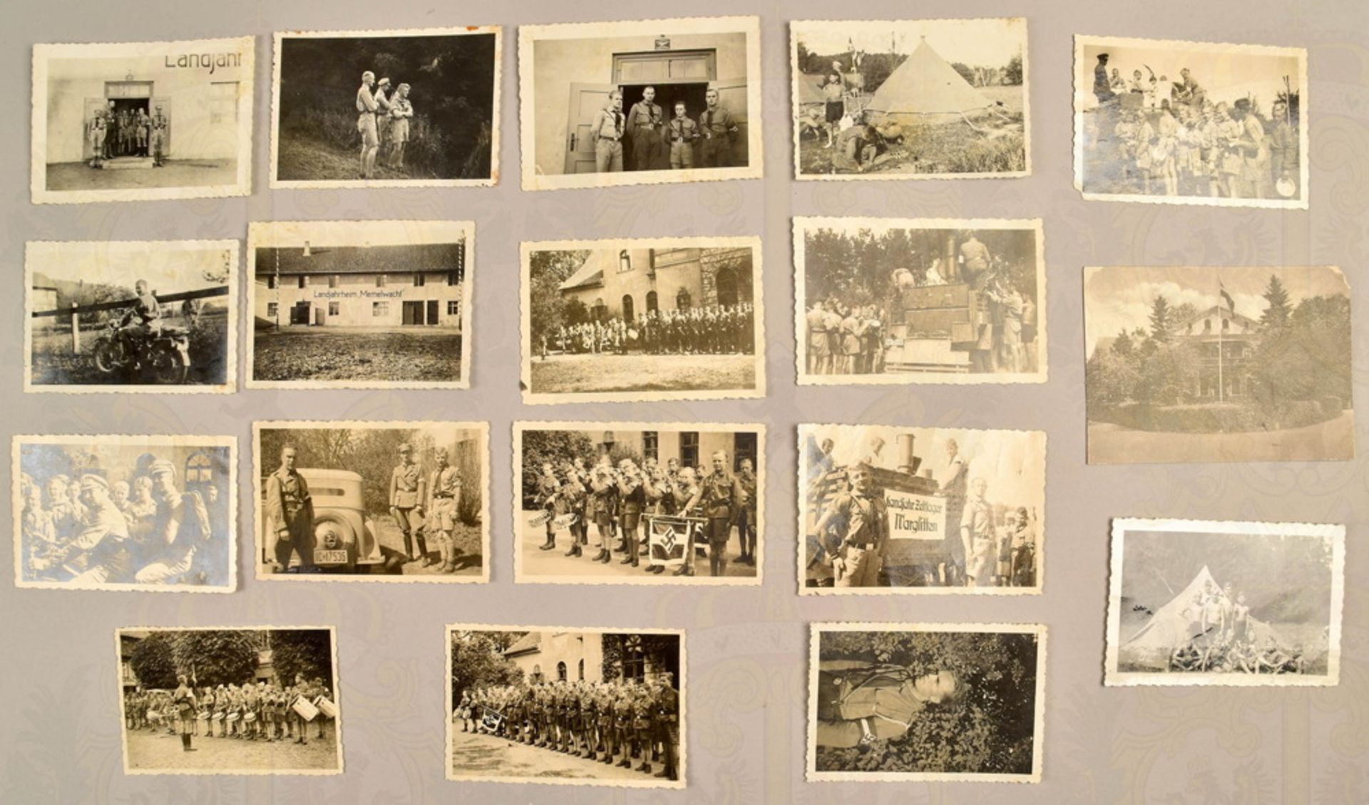 17 photos Hitler Youth rural camp in East Prussia 1935 - Image 2 of 2